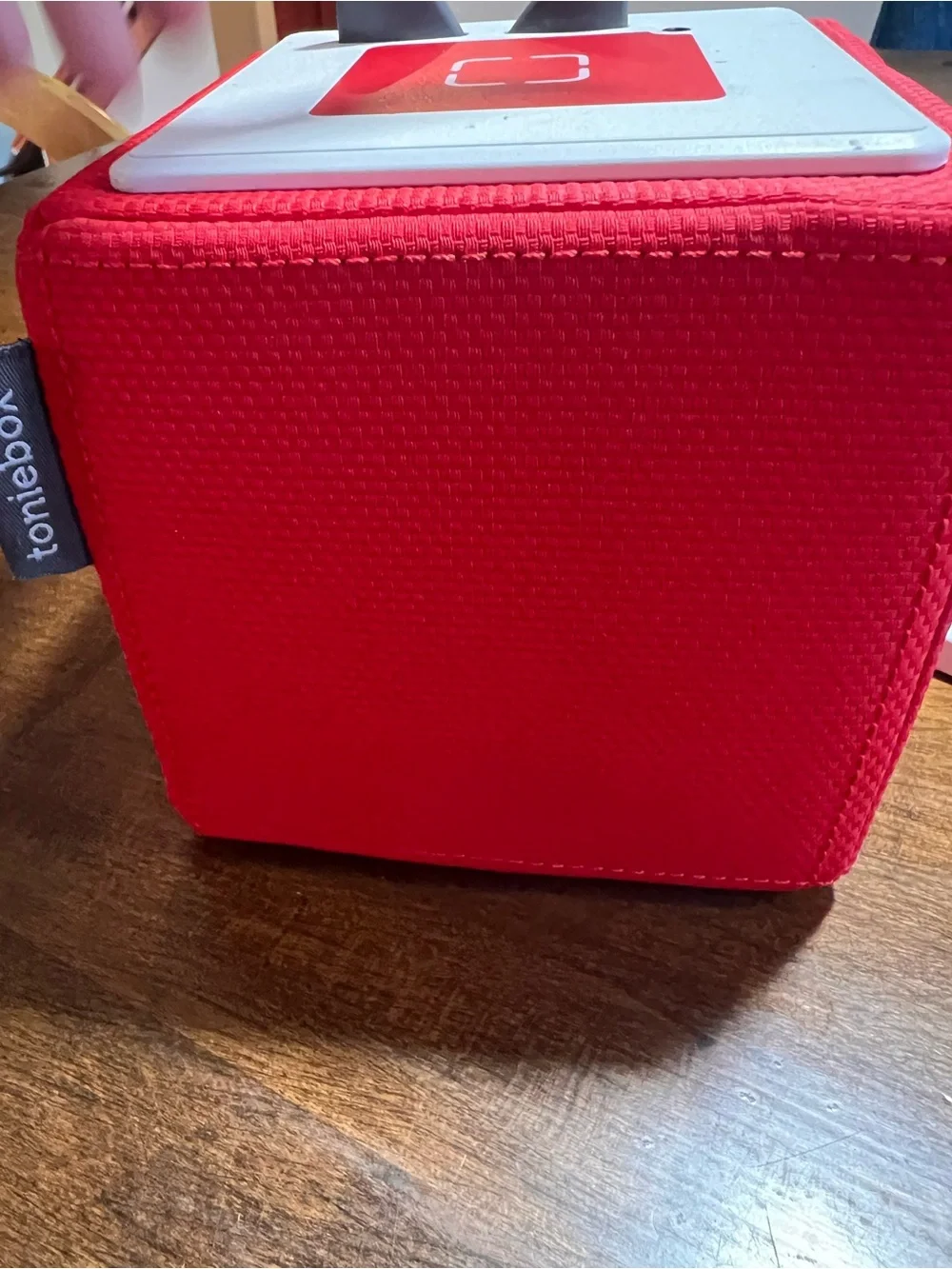 Toniebox 1 Red with Wonder Tonie and Charger  - Tonies Screen Free Kids Toy